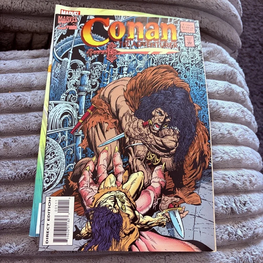 Marvel Comics Superhero Lot 8 Thor Iron Man X-Force Spider-Man Conan Avengers